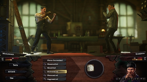 画像ギャラリー No.007のサムネイル画像 / ターン制RPG「Glasshouse」，最新ゲームプレイトレイラーを公開。アパートの住み込み副管理人がハッピーエンドのない殺人事件の謎に挑む