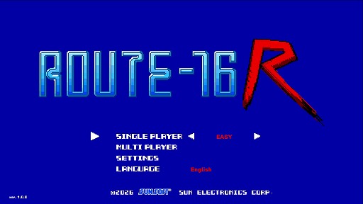 画像ギャラリー No.008のサムネイル画像 / 「ルート16」シリーズの完全新作「ROUTE16R」が8月6日発売へ。AC版「ROUTE16」，ファミコン版「ROUTE16TURBO」の移植作も同日リリース