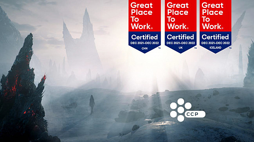 ꡼ No.001Υͥ / EVE OnlineפʤɤȯCCP Games2021ǯΡGreat Place to Workǧɤ