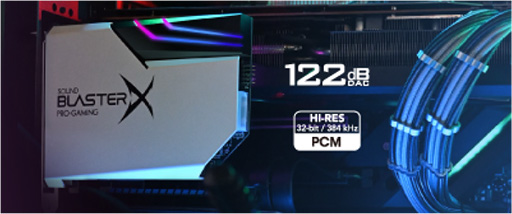 画像ギャラリー No.003のサムネイル画像 / Creative,サウンドカード「Sound BlasterX AE-5 Plus」のホワイトモデルを直販限定で発売