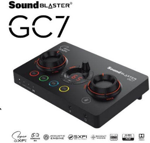 ꡼ No.001Υͥ / CreativeSXFiбUSBɥǥХSound Blaster GC7פȥ磻쥹إåɥåȡSXFI AIR GAMERפȯ