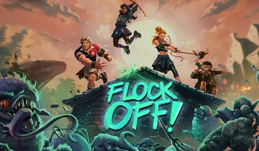 画像ギャラリー No.001のサムネイル画像 / ソロもしくは最大4人で楽しむサバイバルアクション「Flock Off!」がアナウンス。ゾンビ化したヒツジの大群に立ち向かえ！