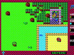 「ハイドライド(FM-7・Windows11対応版)」,プロジェクトEGGで配信開始。1980年代を代表する名作アクションRPGのFM-7版を遊べる