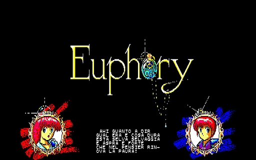 画像ギャラリー No.001のサムネイル画像 / 「ユーフォリー(X1版)」,プロジェクトEGG会員向けに無料配信開始。装備探しや装備選びが攻略のカギとなるアクションADV