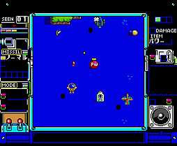 画像ギャラリー No.002のサムネイル画像 / 「トップルジップ(MSX2版)」,プロジェクトEGGで配信開始。武器や体当たりでライバルを蹴散らしながらステージを駆け抜けろ