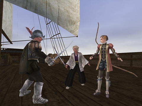 画像ギャラリー No.002のサムネイル画像 / 「大航海時代 Online 〜El Oriente〜」,プレイヤー同士が雌雄を決する「甲板戦」の詳細など,新情報第4回を公開