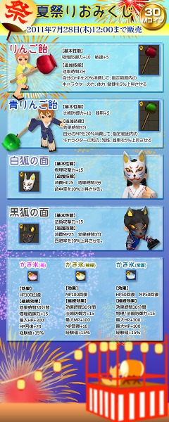 画像ギャラリー No.005のサムネイル画像 / 「M2」,「織姫」の偽者を退治するイベント開催&「夏祭りおみくじ」発売