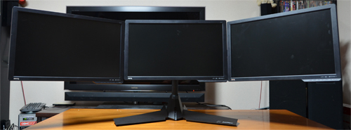 ꡼ No.017Υͥ / XFX֥ɤ3̥ǥץ쥤ɡXFX Triple Display Monitor StandפȤΩƤƤߤ