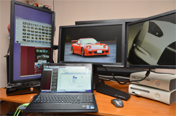 ꡼ No.022Υͥ / XFX֥ɤ3̥ǥץ쥤ɡXFX Triple Display Monitor StandפȤΩƤƤߤ