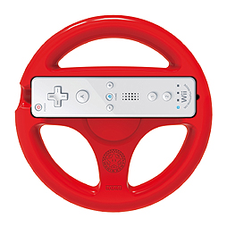 画像集#002のサムネイル/HORI,マリオとルイージがモチーフのWiiリモコン用ハンドルおよびWii U GamePad用デザイン保護カバーを発表。「マリオカート8」に合わせて発売