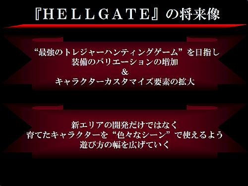 画像ギャラリー No.019のサムネイル画像 / オープンβテストの大まかな開始時期も発表。HUE,MORPG「HELLGATE」の「クローズドβテスト結果報告会」を開催