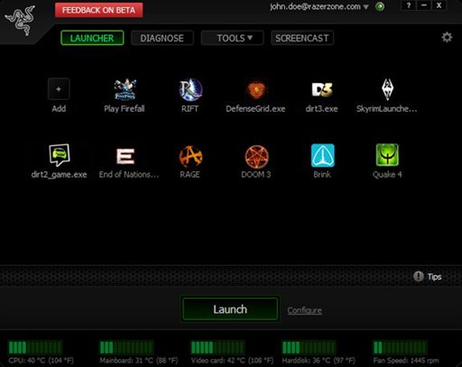 画像ギャラリー No.001のサムネイル画像 / Razer,PCシステム最適化ツール「Razer Game Booster」のβ版を公開。ゲームに不必要なアプリや機能を一時的に停止し,PCの性能を引き出す