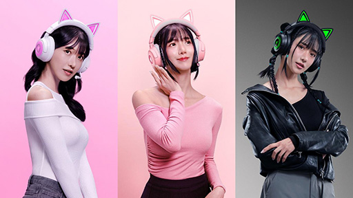 ꡼ No.003Υͥ / ǭԥԥRazerΥ磻쥹إåɥåȡKraken Kitty V3 Proפ95ȯ