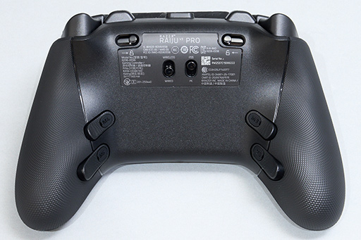 画像ギャラリー No.009のサムネイル画像 / PSレイアウト×eスポーツ前提の尖ったゲームパッド「Raiju V3 Pro」テストレポート。価格は高いが満足できる製品だ