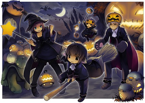 画像ギャラリー No.001のサムネイル画像 / 「グランディア オンライン」ハロウィンイベント“パンプキンパニック”