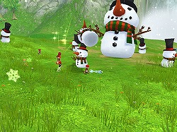 画像ギャラリー No.005のサムネイル画像 / 「グランディア オンライン」みんなで協力して立派なツリーを造ろう