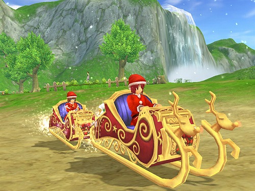 画像ギャラリー No.010のサムネイル画像 / 「グランディア オンライン」みんなで協力して立派なツリーを造ろう