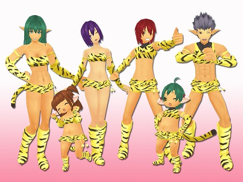 画像ギャラリー No.001のサムネイル画像 / 「グランディア オンライン」虎の装備が手に入るキャンペーン開催