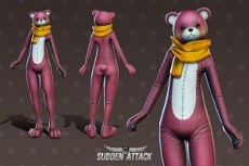 画像ギャラリー No.025のサムネイル画像 / 「サドンアタック」,新モード「人質救出」とマップ「アリーナ」を本日実装。お笑い芸人「インパルス」の2人にちなんだグレネードや,新キャラクターの追加も