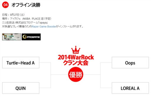 画像集#001のサムネイル/「WarRock」,クラン戦大会の決勝進出チームが決定。優勝予想イベントも
