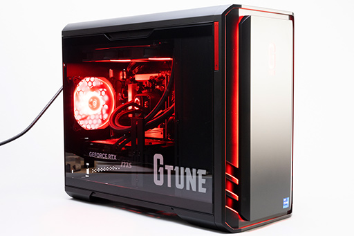 画像ギャラリー No.002のサムネイル画像 / G TUNEの新型ミニタワーゲームPC「DG-I7G70」をテスト。机上に置きやすいコンパクトな筐体でも性能や静音性は優秀だ