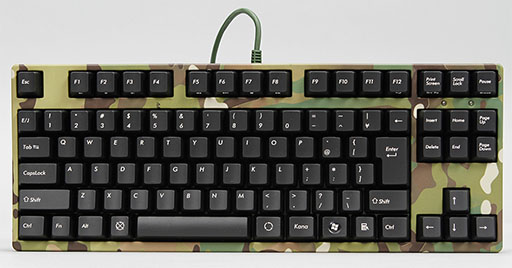 画像ギャラリー No.006のサムネイル画像 / FILCOの「Majestouch 2 Camouflage」から,茶軸・テンキーレス・日本語配列キーボードを試す。このシリーズはメカニカルの決定版だ