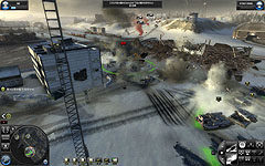 画像集#012のサムネイル/人心を惑わす煙の美しさ。現代の歴史ifを描いた第三次世界大戦RTS「ワールド イン コンフリクト 日本語版」のレビュー