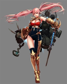 画像集#006のサムネイル/「アラド戦記」に盾と剣を使って戦う新キャラクター「ナイト」が実装。記念の育成イベントなども開催に