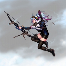 画像ギャラリー No.027のサムネイル画像 / 「アラド戦記」6年振りの新職「アーチャー」を紹介。選択次第でバッファーやアタッカーとして活躍できる弓使い