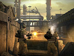 画像集#003のサムネイル/激しい近未来戦争の様子がすっかり分かるFPS,「フロントライン」の画像集