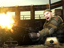 画像集#004のサムネイル/激しい近未来戦争の様子がすっかり分かるFPS,「フロントライン」の画像集