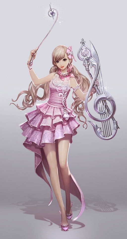 画像ギャラリー No.003のサムネイル画像 / 「The Tower of AION」の新クラス「吟遊詩人」のムービーが公開。可愛いサポート役として新たな人気者になりそうな予感