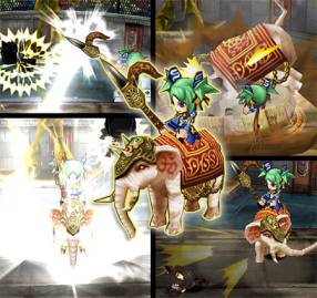 画像ギャラリー No.001のサムネイル画像 / 「ゲットアンプドX」白象アイラーヴァタが使役できる雷の杖を3月14日に発売