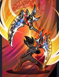 画像ギャラリー No.002のサムネイル画像 / 「ゲットアンプドX」大鎌のアクセサリ「グリムリーパー」を5月30日に販売開始