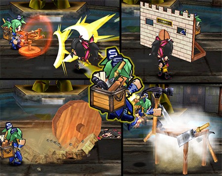 画像ギャラリー No.001のサムネイル画像 / 「ゲットアンプドX」,木材で城壁や兵器を作り出せる「カーペンターキット」が登場