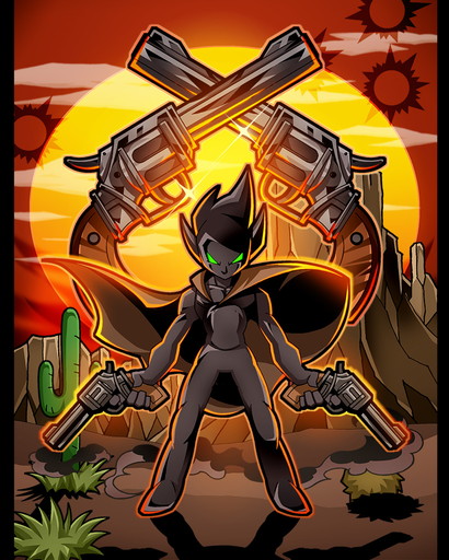 画像ギャラリー No.001のサムネイル画像 / 「ゲットアンプドX」に早打ち決闘を仕掛けられるガンマンアクセサリが登場