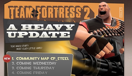 画像集#001のサムネイル/「Team Fortress 2」,大規模アップデートが8月22日に実施