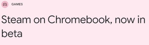 ꡼ No.001Υͥ / Steam on Chromebookץ١Ǥ꡼ChromeOS 108 Beta ͥѲǽˤʤꡤѥեޥ󥹤ߴ