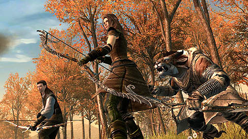 ꡼ No.001Υͥ / NCSoftƤǳȯοMMORPGGuild Wars 2פο饹Rangerξ󤬸ƤŨ鹶⤻