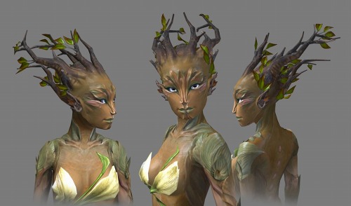 ꡼ No.004Υͥ / MMORPGGuild Wars 2ס²Sylvariפγ׸Pale TreeפȤڤޤȿʪ²