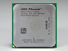 画像集#002のサムネイル/B3ステッピングの3コアCPU「Phenom X3 8750」レビュー。扱いやすさが魅力