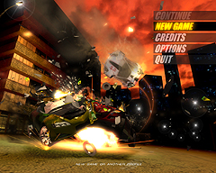 画像集#002のサムネイル/ライバルカーを蹴散らす過激なレース。「Death Track:Resurrection」のデモ版をUp