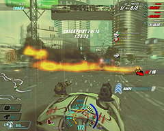 画像集#003のサムネイル/ライバルカーを蹴散らす過激なレース。「Death Track:Resurrection」のデモ版をUp