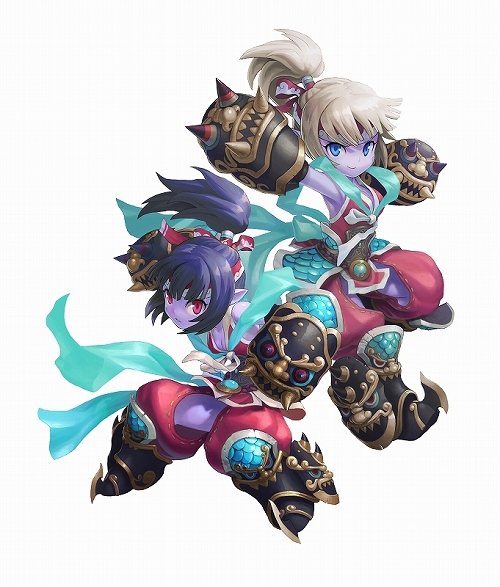 画像ギャラリー No.002のサムネイル画像 / 「ドラゴニカ」,プレイアブル種族「ドラゴニュート」に新職業“格闘家”が追加。レベルキャップが76から80まで引き上げに