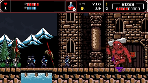 画像ギャラリー No.001のサムネイル画像 / インディーズゲームの小部屋:Room#722「Infernax」