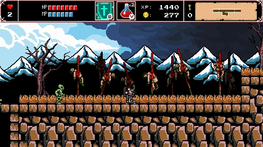 画像ギャラリー No.004のサムネイル画像 / インディーズゲームの小部屋:Room#722「Infernax」