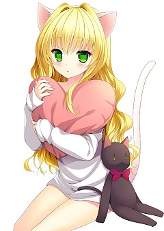 画像集#001のサムネイル/「桃色大戦ぱいろん」,ネコ娘「ちまり(CV:雨宮 天)」のAnother版が新登場