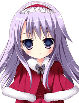 画像集#002のサムネイル/「桃色大戦ぱいろん」,ルーニャ・ラウラ-幼少期-とリヴァイアサン=レヴィのクリスマスverが登場