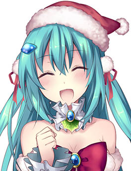 画像集#004のサムネイル/「桃色大戦ぱいろん」,ルーニャ・ラウラ-幼少期-とリヴァイアサン=レヴィのクリスマスverが登場