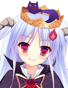 画像ギャラリー No.002のサムネイル画像 / 「桃色大戦ぱいろん+」,炎の精霊を操る悪魔「鈴木さん(悪魔の宴ver)」登場